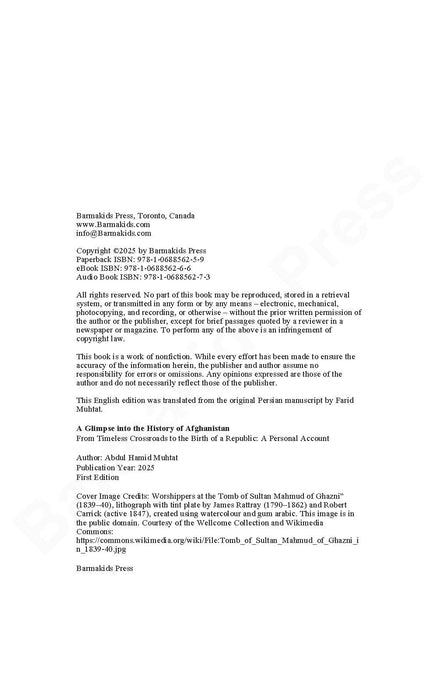 A Glimpse into the History of Afghanistan