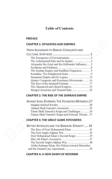 A Glimpse into the History of Afghanistan